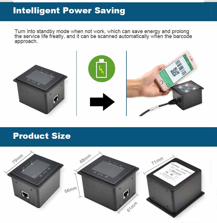 RD4500-20 2D Barcode Reader Scanner Module