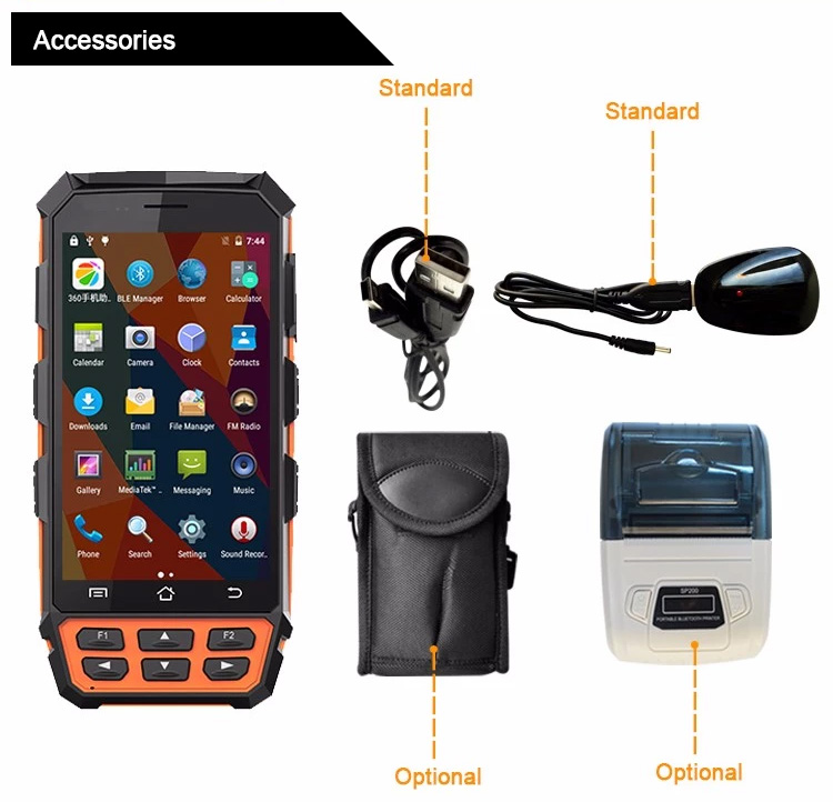 S3 PLUS Handheld Android PDA with UHF RFID Reader