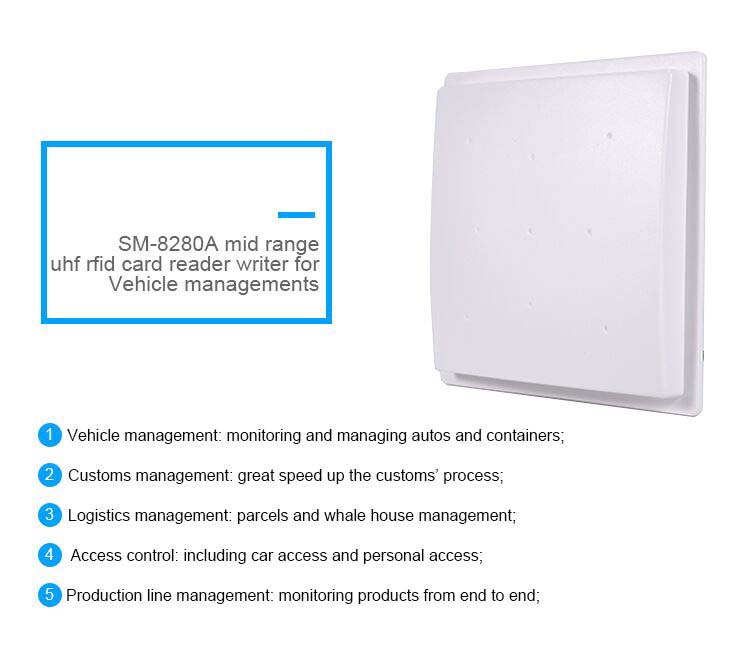 SM-8280A Middle Range UHF RFID Reader