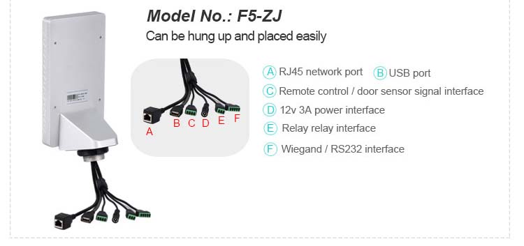 F5-ZJ Binocular Camera Face Recognition Terminal