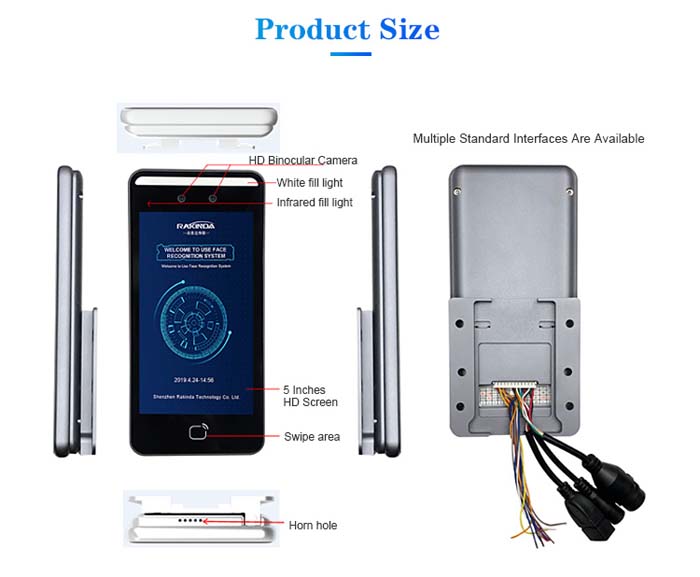 F1 Face Recognition Attendance and Access Control Terminal