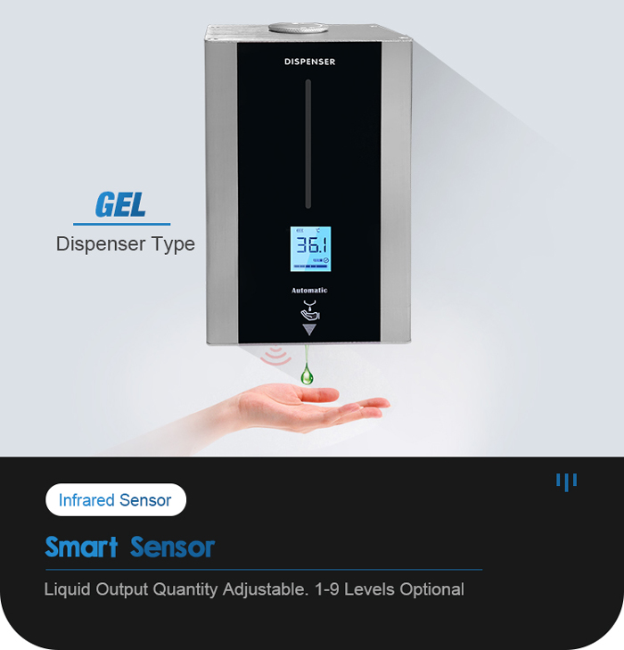 TF88 Wall-Mounted Automatic Hand Gel Sanitizer Machine