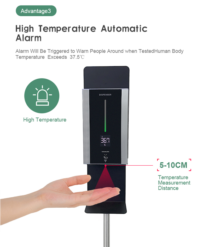 TF88 Stand Type Touchless Hand Gel Dispenser