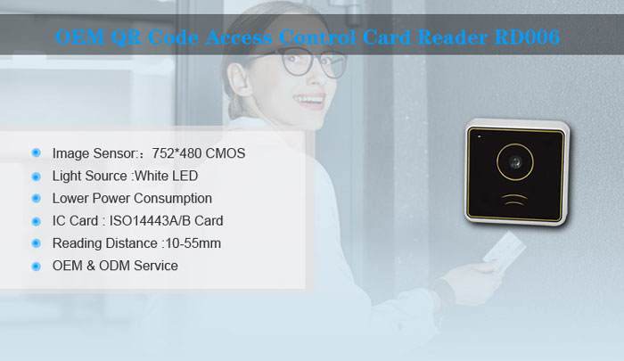 RD006 RFID QR Access Contro System