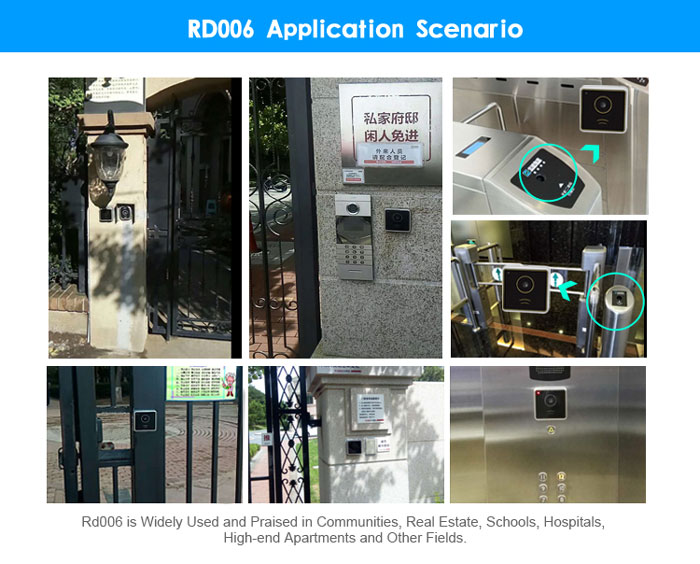 RD006 RFID QR Access Contro System