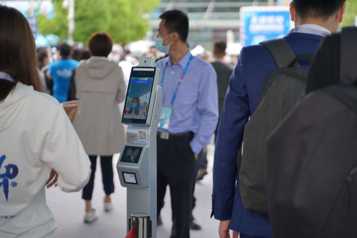 Scanmax Facial Recognition and Temperature Measure Terminals Provide Safety Guarantee for The Fourth Digital China Summit