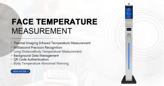 Temperature Measurement Face Recognition F2-FHS Applications in Campus Scenes