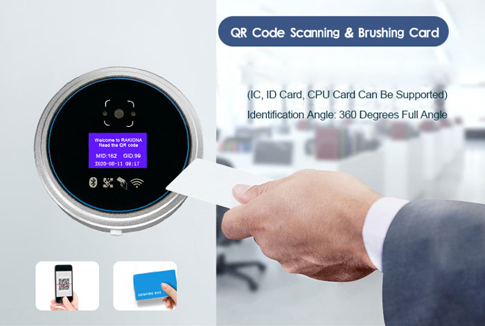 RD008 IC Card Reader and QR Code Access Control