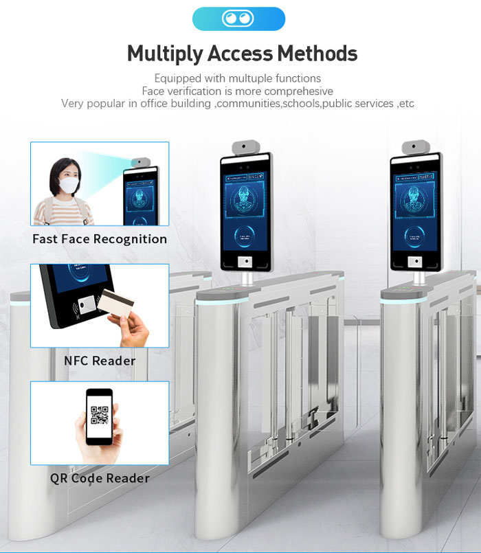 F6CS Face Recognition Device for Smart Time Attendance