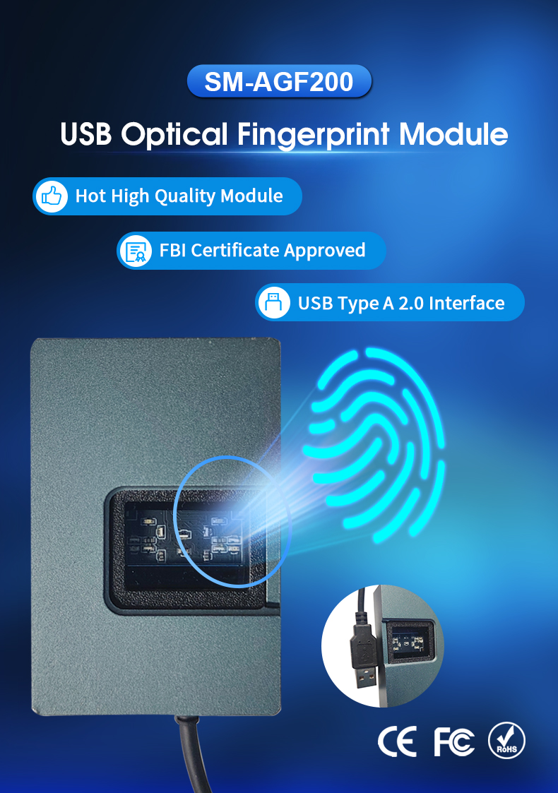 SCANMAX Super Quality USB Optical Fingerprint Module
