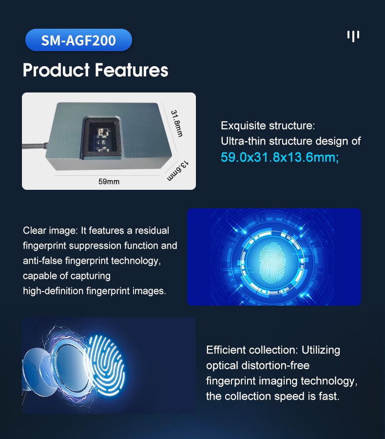 SCANMAX Super Quality USB Optical Fingerprint Module