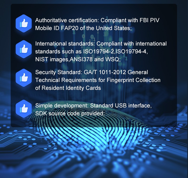 SCANMAX Super Quality USB Optical Fingerprint Module
