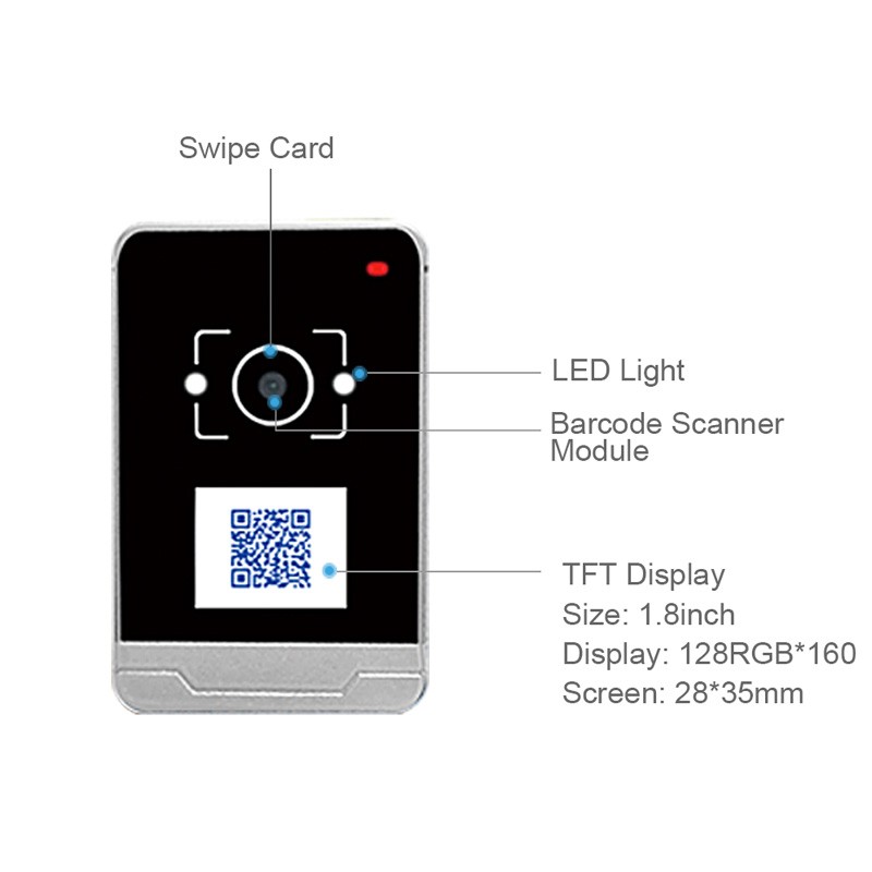 RD009 4G ​ IC Card Password Access Control Reader