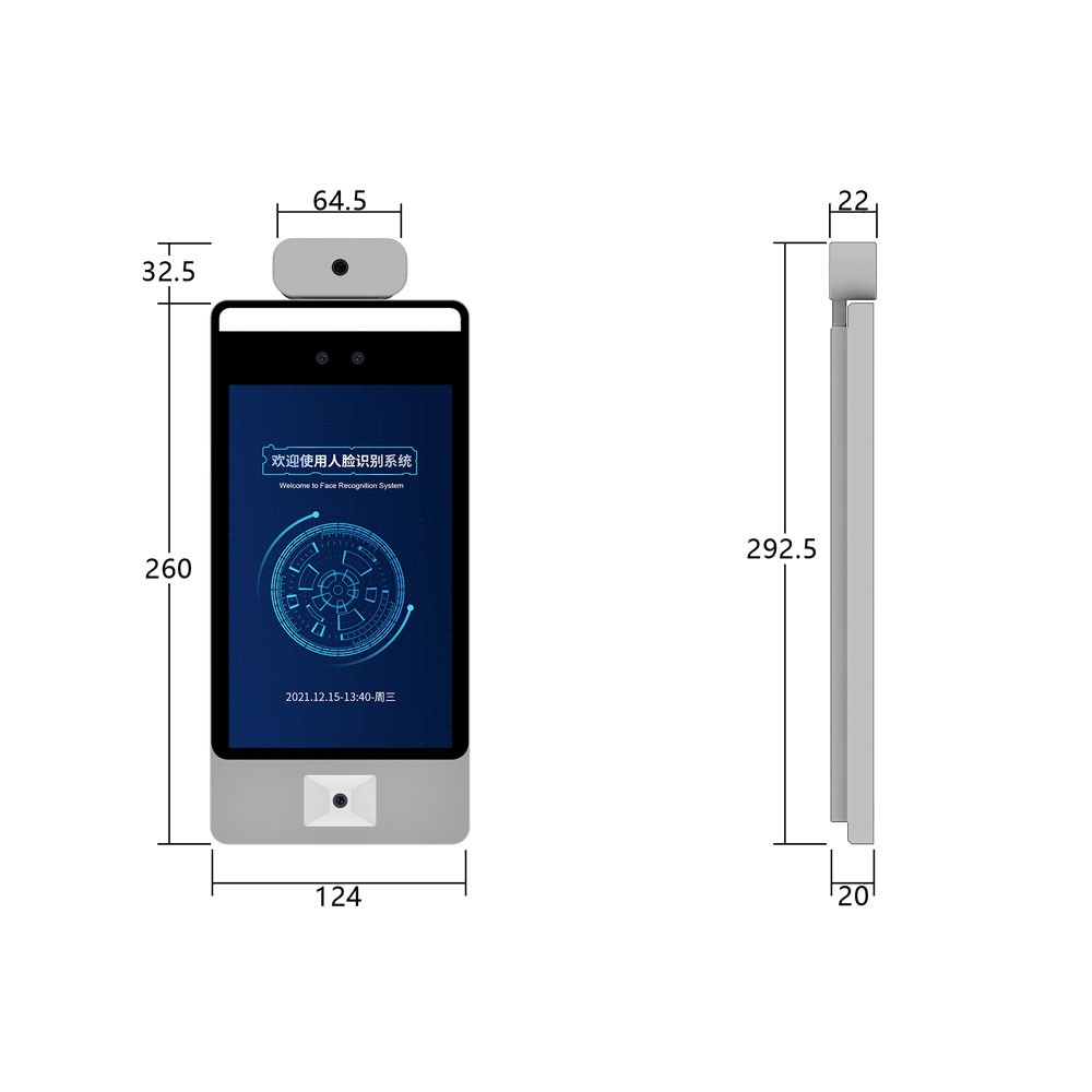 F6CS Face Recognition Device for Smart Time Attendance & Access Control Management