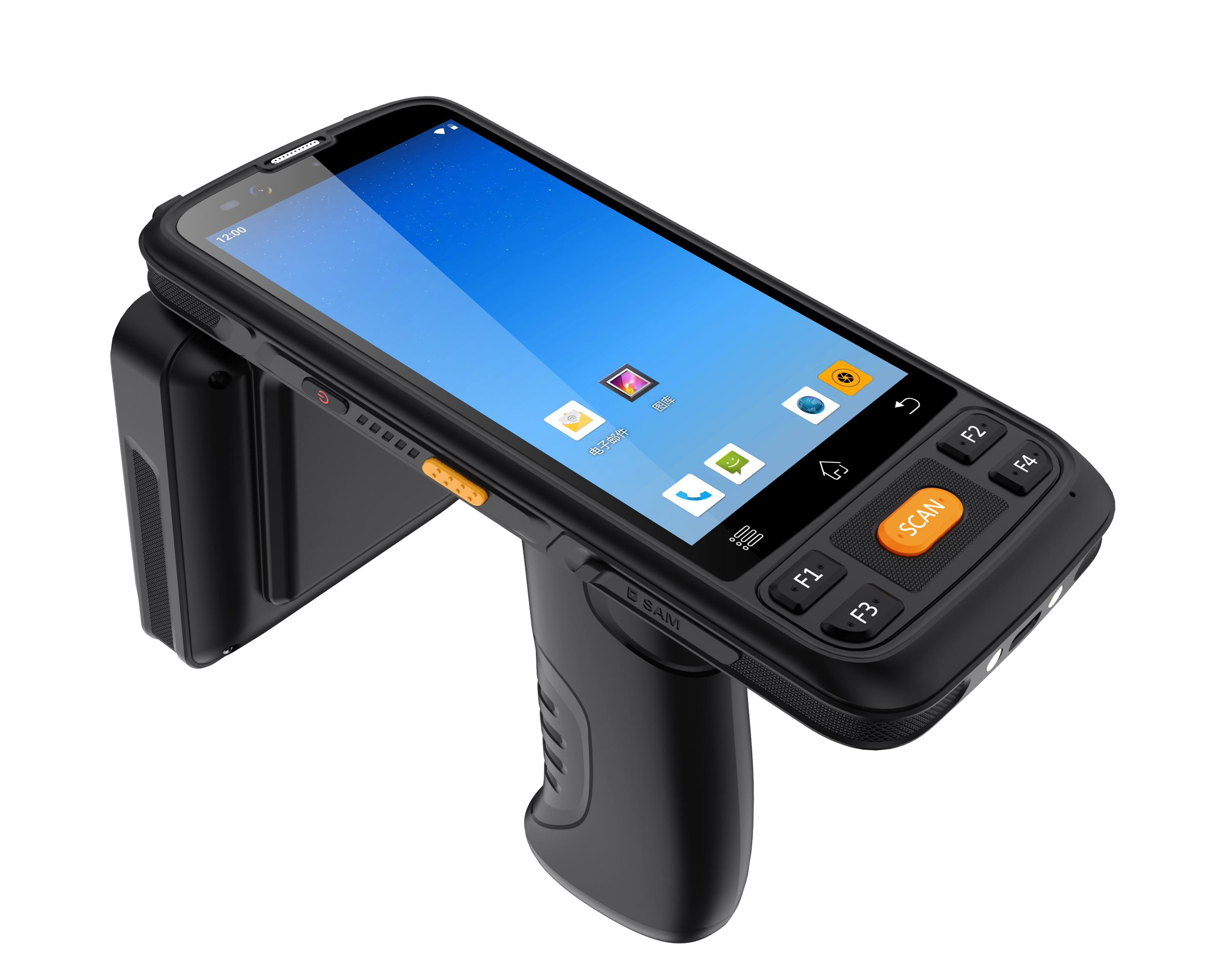 UHF Android PDA Device Handheld Barcode Scanner For Inventory Data Terminal