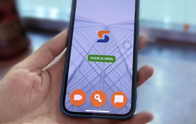 Remote Door Unlock By Mobile App