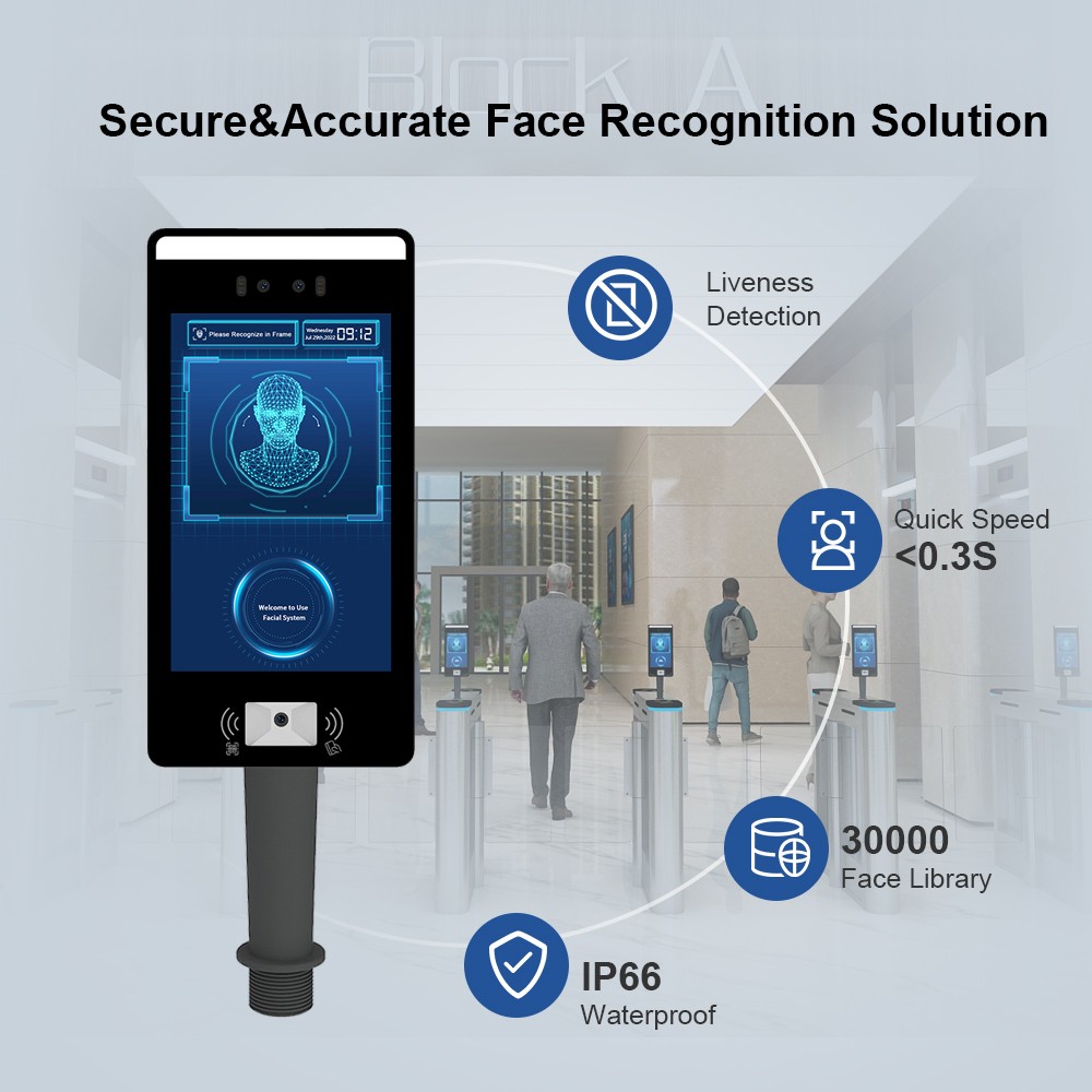 F6 Video Intercom Smart Access Control Face Recognition Device