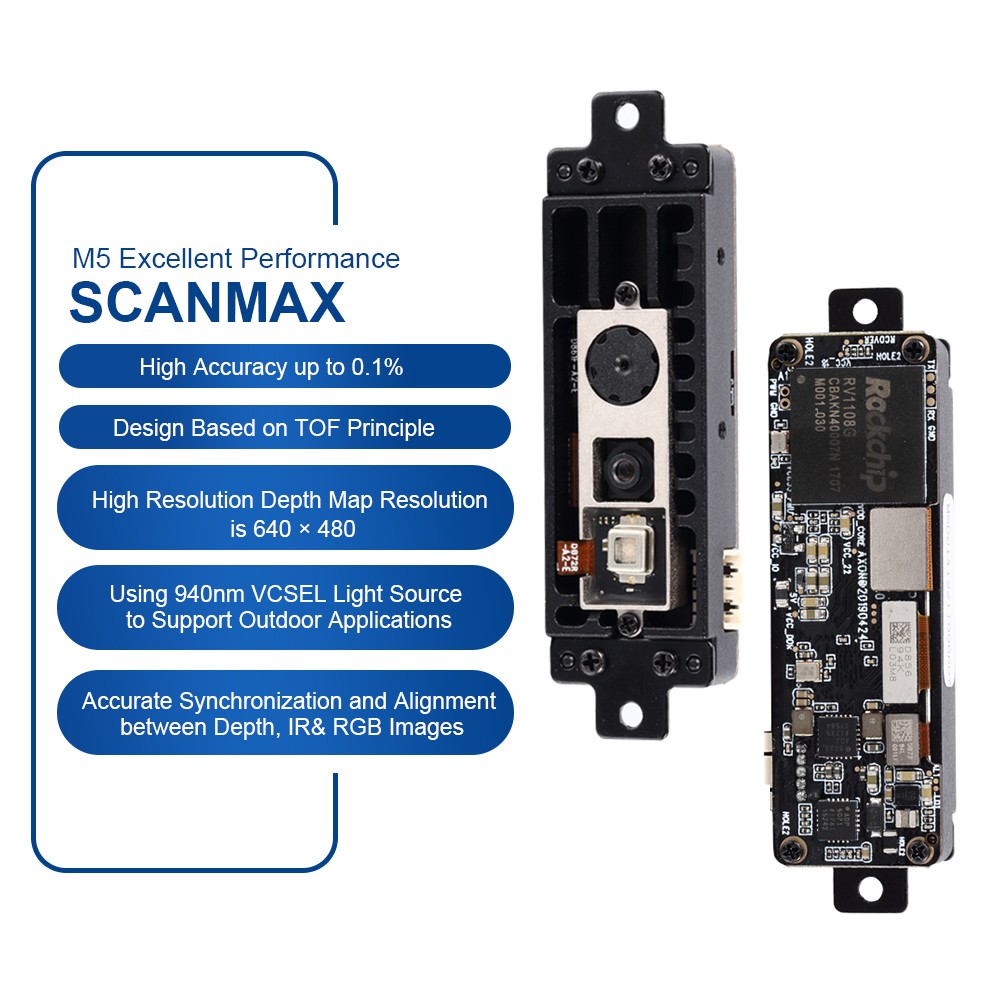 RGB-D Camera-3D TOF depth camera RGBD-M5