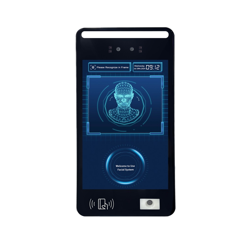 Smart AI Biometric security Face Recognition Time Attendance and Security System